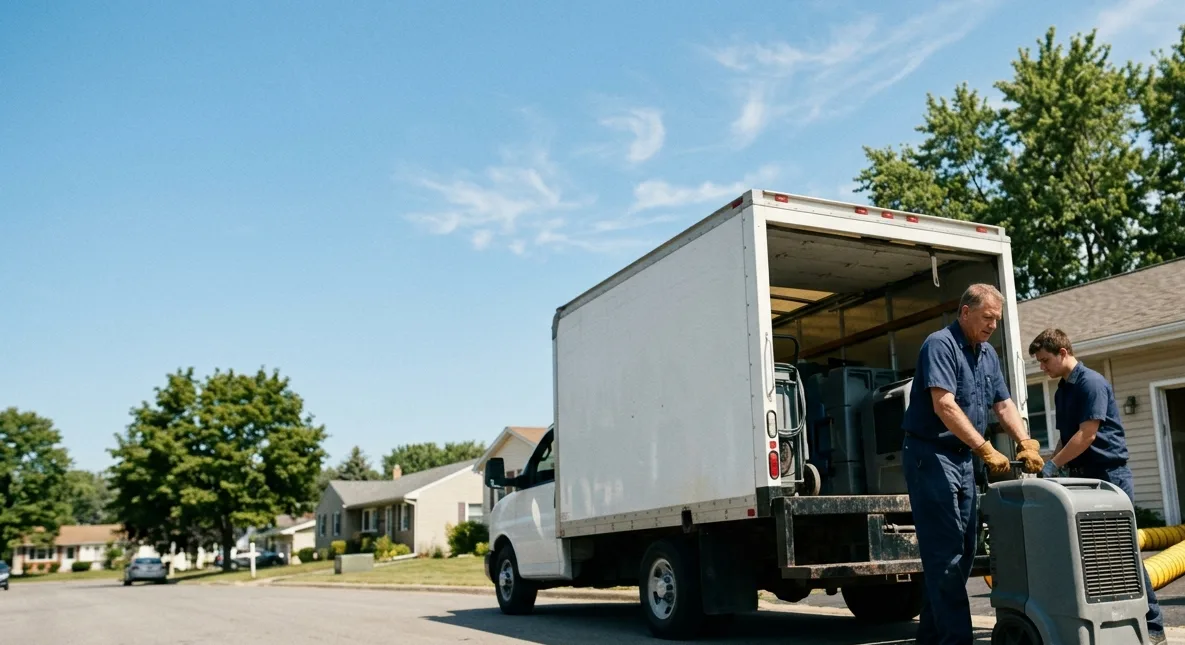 Water Damage Cleanup in Boonville, IN near me